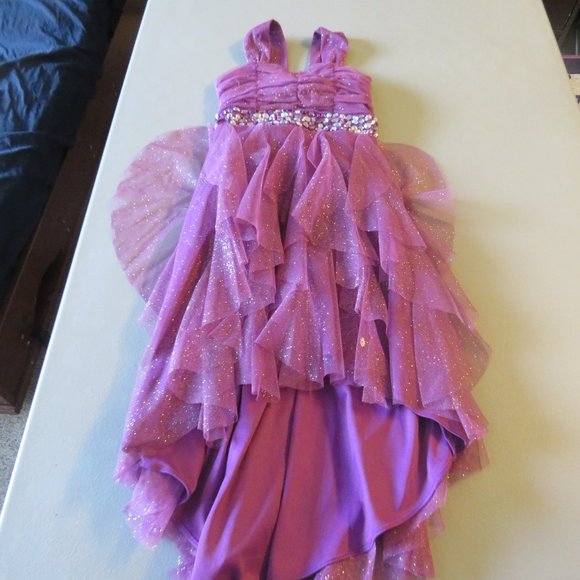 Purple Rare Editions Dress Size 7 New - Picture 2 of 8